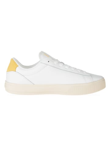 Tommy Hilfiger Shoes Leder-Sneakers in Weiß