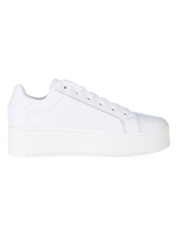 Tommy Hilfiger Shoes Leder-Sneakers in Weiß