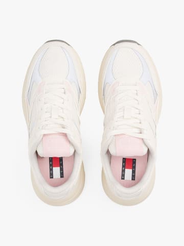 Tommy Hilfiger Shoes Leder-Sneakers in Creme