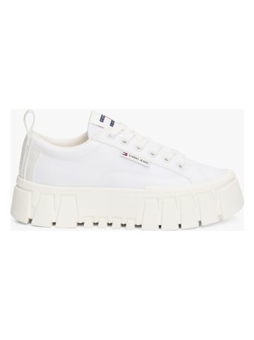 Tommy Hilfiger Shoes Leder-Sneakers in Weiß