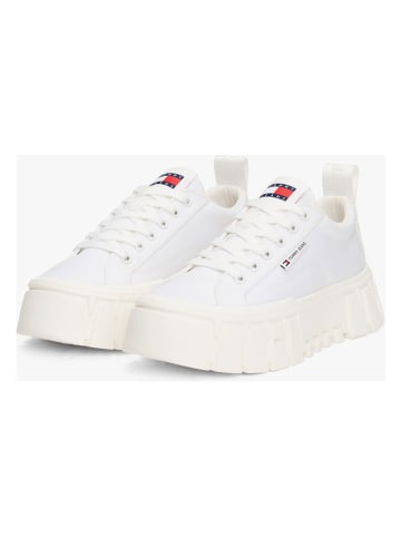 Tommy Hilfiger Shoes Leder-Sneakers in Weiß