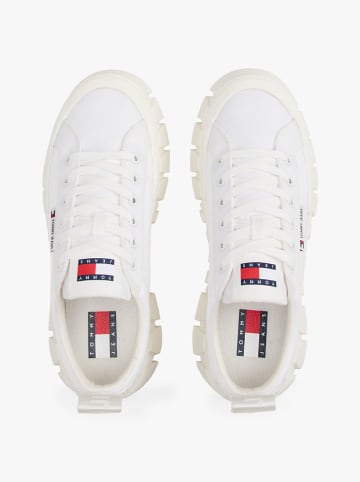 Tommy Hilfiger Shoes Leder-Sneakers in Weiß