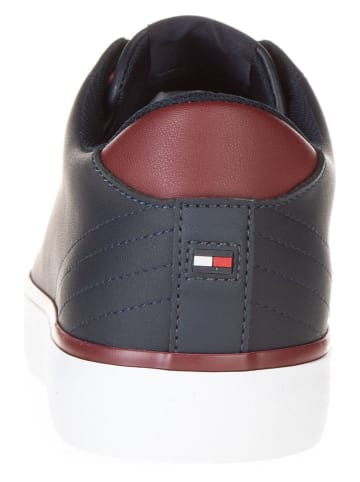 Tommy Hilfiger Shoes Leder-Sneakers in Dunkelblau