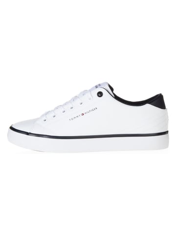 Tommy Hilfiger Shoes Leder-Sneakers in Weiß