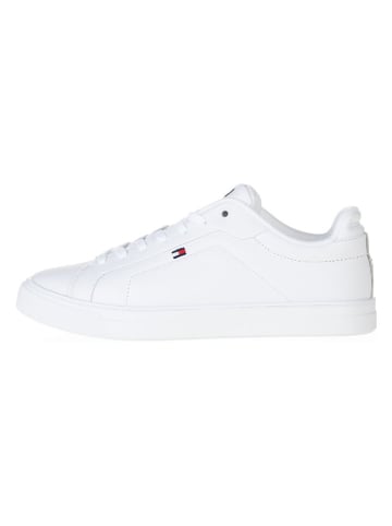 Tommy Hilfiger Shoes Leder-Sneakers in Weiß
