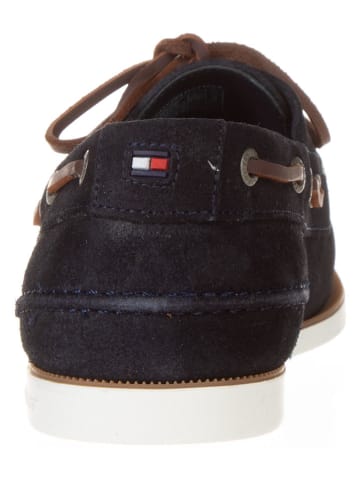 Tommy Hilfiger Shoes Leder-Mokassins in Schwarz