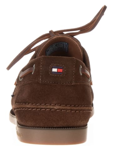 Tommy Hilfiger Shoes Leder-Mokassins  in Braun