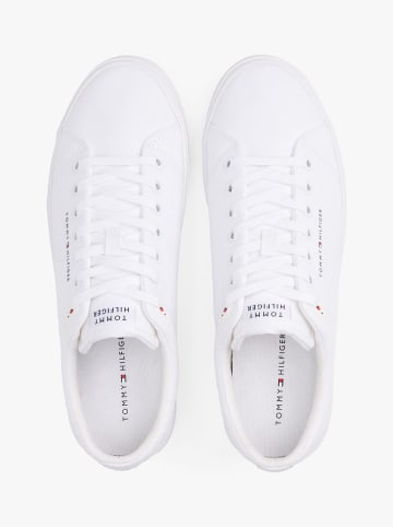 Tommy Hilfiger Shoes Leder-Sneakers in Weiß