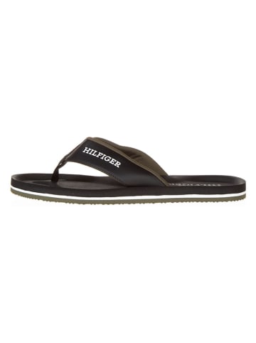 Tommy Hilfiger Shoes Zehentrenner in Schwarz