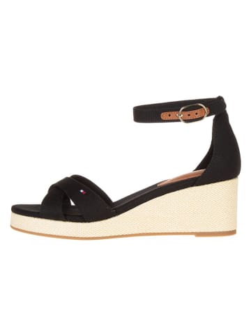 Tommy Hilfiger Shoes Keilsandaletten in Schwarz