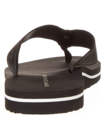 Tommy Hilfiger Shoes Zehentrenner in Schwarz