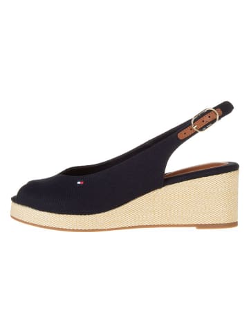 Tommy Hilfiger Shoes Keilsandaletten in Dunkelblau