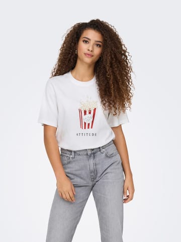 ONLY Shirt in Weiß