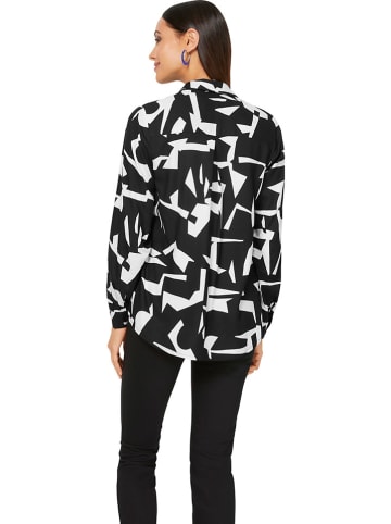 Heine Hemd in Schwarz/ Creme