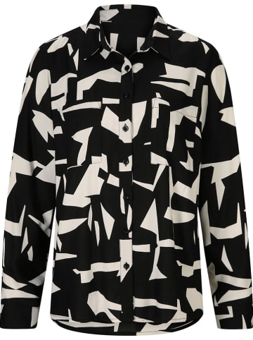 Heine Hemd in Schwarz/ Creme