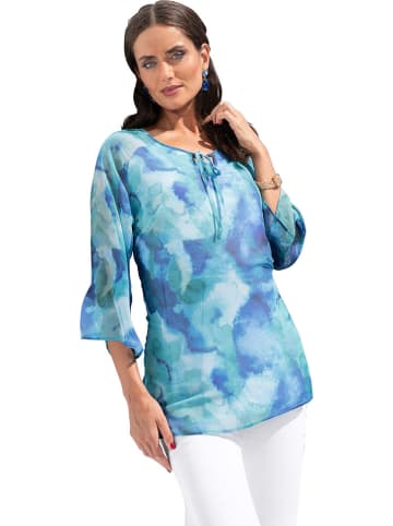 Heine Bluse in Blau/ Türkis