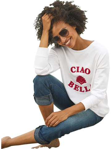 Heine Sweatshirt in Weiß