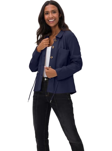 Heine Hemdjacke in Dunkelblau