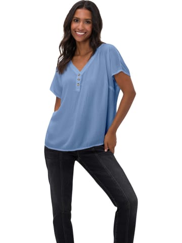 Heine Bluse in Hellblau