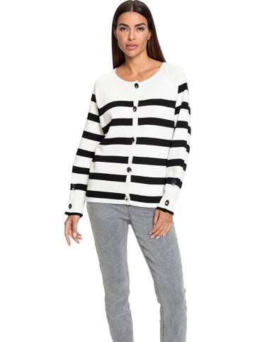 Heine Cardigan in Weiß/ Schwarz