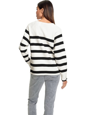 Heine Vest wit/zwart