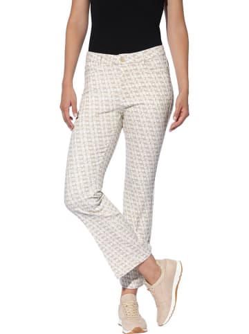 Heine Chinobroek wit/lichtbruin
