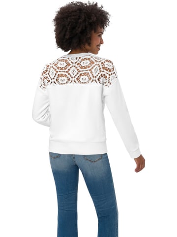 Heine Sweatshirt in Weiß