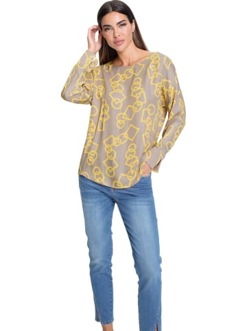 Heine Bluse in Beige/ Gelb