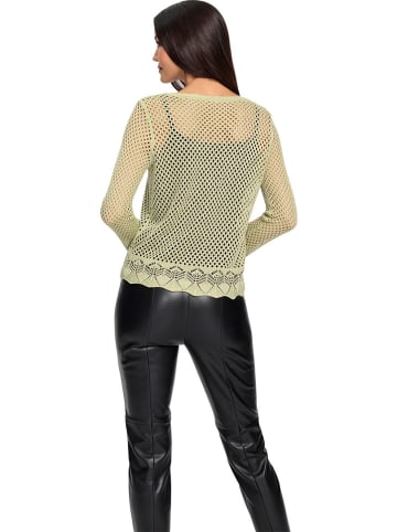 Heine Sweter w kolorze zielonym