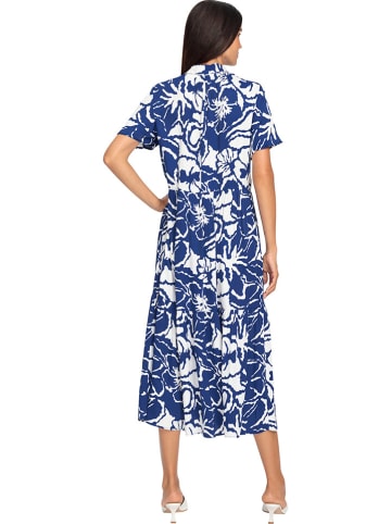 Heine Kleid in Blau/ Weiß