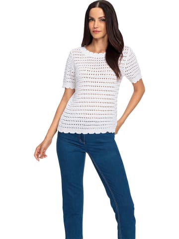 Heine Pullover in Weiß