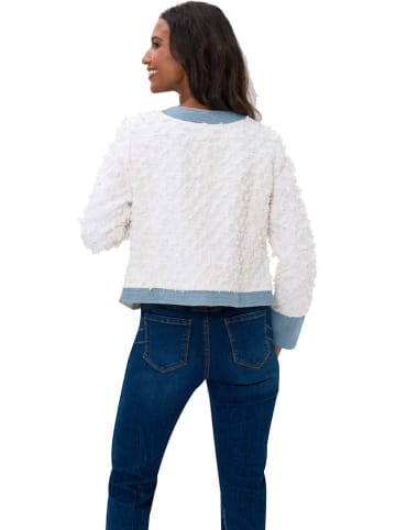 Heine Blazer in Weiß/ Hellblau