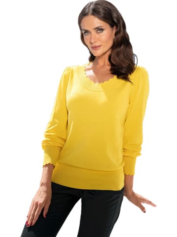 Heine Pullover in Gelb