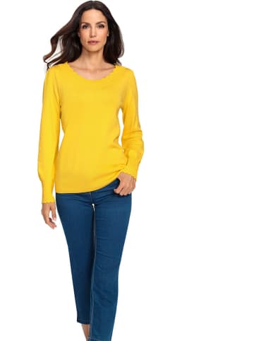 Heine Pullover in Gelb