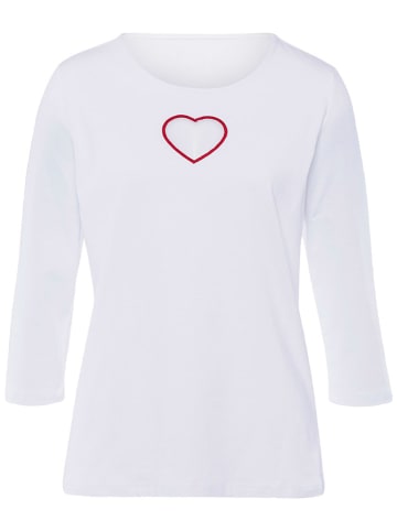 Heine Longsleeve in Weiß