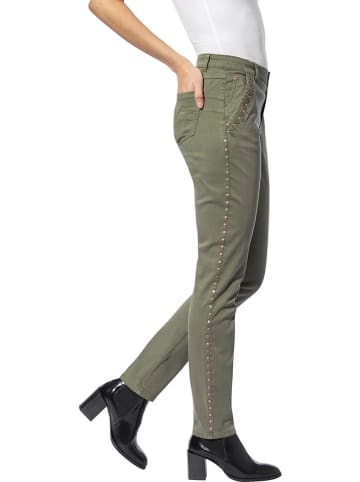 Heine Spodnie w kolorze khaki