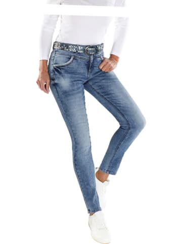 Heine Dżinsy - Slim fit - w kolorze niebieskim