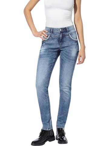 Heine Spijkerbroek - slim fit - blauw