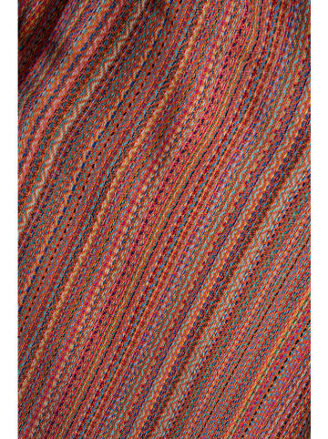 FLORIANE GARDEN Fouta in Orange/ Türkis