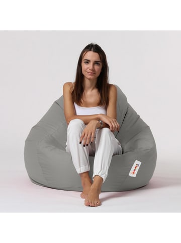 FLORIANE GARDEN Zitzak grijs - (B)115 x (H)130 x (D)39 cm