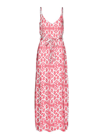 Vero Moda Kleid in Rosa/ Weiß