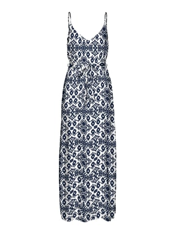 Vero Moda Sukienka w kolorze biało-granatowym
