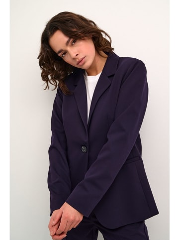 Kaffe Blazer "Sakura" in Aubergine