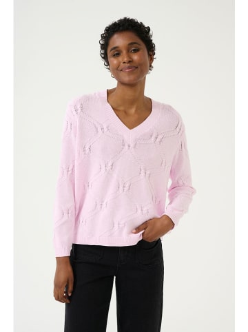 Kaffe Pullover "Charlie" in Rosa