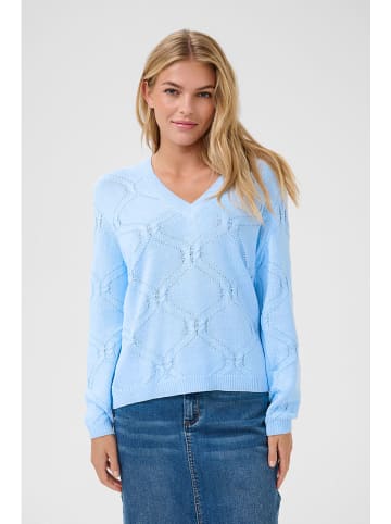Kaffe Pullover "Charlie" in Hellblau