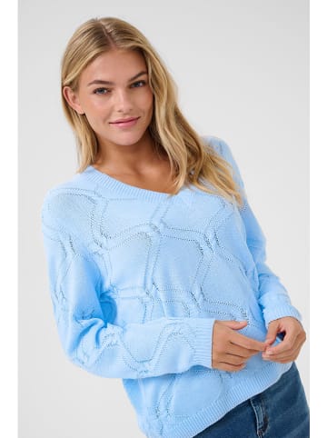 Kaffe Pullover "Charlie" in Hellblau