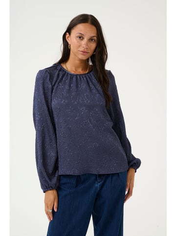 Kaffe Bluse "Lauren" in Dunkelblau