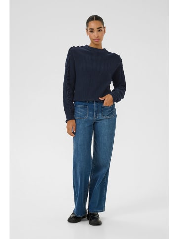 Kaffe Pullover "Maggi" in Dunkelblau