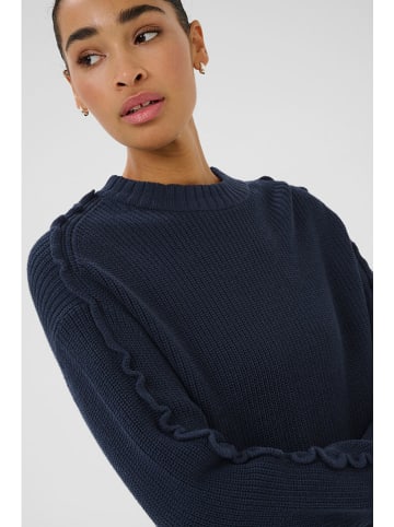 Kaffe Pullover "Maggi" in Dunkelblau