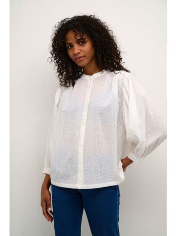 Kaffe Bluse "Roca" in Weiß